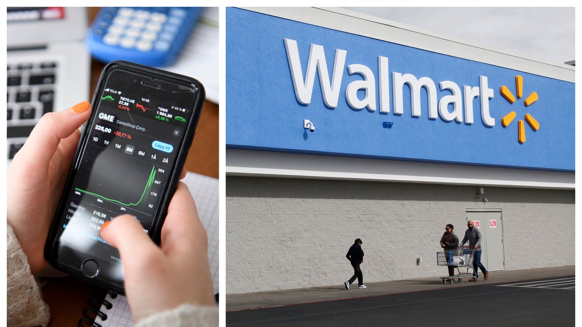 Walmart spår ökad försäljning.